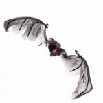 Halloween Fledermaus QUECKY, riesig, schwarz, 120cm