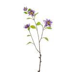 Decorative branch Clematis RUHNA, purple, 30"/75cm