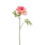 Artificial ranunculus KRISTY, pink-fuchsia, 24"/60cm