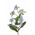 Fake forget-me-not ESTHER, light blue, 14"/35cm, Ø0.8"/2cm