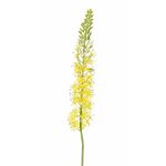 Plastic foxtail lilies SELINA, yellow, 3ft/105cm, Ø3.5"/9cm