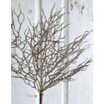 Artificial coral branch GISMONDA, glitter, gold, 16"/40cm