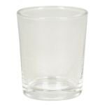 Teelichthalter Glas MALI, transparent, 6,5cm, Ø5,5cm