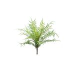 Artificial deer fern CASCOT on spike, green, 10"/25cm