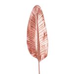 Fake banana leaf RUTA, mauve, 3ft/105cm