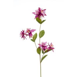 Artificial columbine plant AIMY, pink-fuchsia, 33