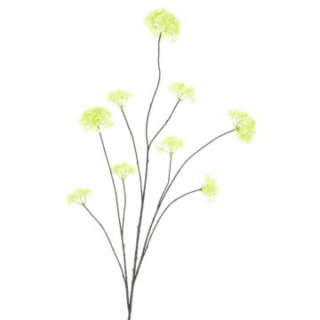 Decorative branch snowball GRIGO, light green, 4ft/125cm