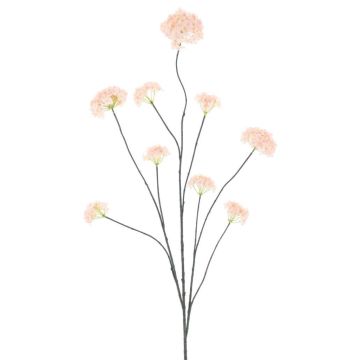 Decorative branch snowball GRIGO, pale pink, 4ft/125cm