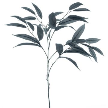 Decorative branch Mango WENLIAN, blue-green, 30"/75cm