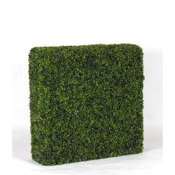 Artificial boxwood hedge HEINZ, crossdoor, 3ftx13"x3ft/100x34x100cm - Made in Italy