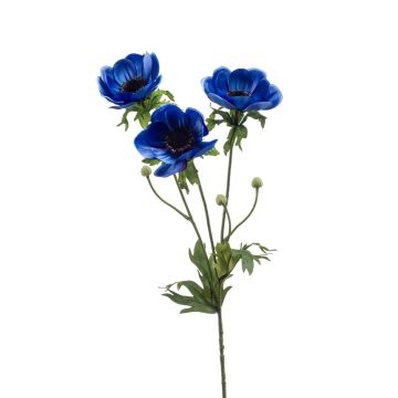 Artificial anemone SUGOL, blue, 30"/75cm