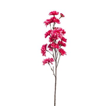 Artificial cherry blossom branch KASH with flowers, fuchsia, 24"/60cm