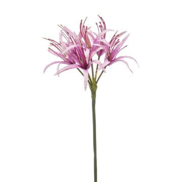 Artificial spider lily LUCHO, purple, 28"/70cm