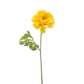 Artificial ranunculus KRISTY, yellow, 24"/60cm