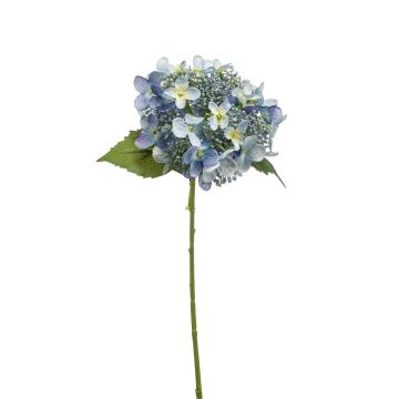 Artificial hydrangea CALESA, light blue, 20"/50cm