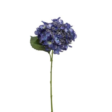 Artificial hydrangea CALESA, dark blue, 20"/50cm