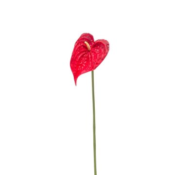 Artificial flower Anthurium XYLON, red, 20"/50cm