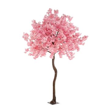 Artificial cherry tree HANAYO, pink, 9ft/270cm