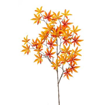 Decorative branch Japanese maple ANSITE, orange-yellow, 33"/85cm