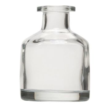 Bottle COLUMBANO made of glass, clear, 11,2cm, Ø8cm