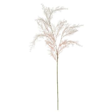 Artificial asparagus sprengeri RUNAL, white-pink, 31"/80cm