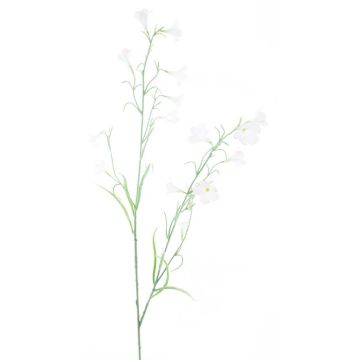 Artificial bellflower SANDERINA, white-pink, 3ft/105cm