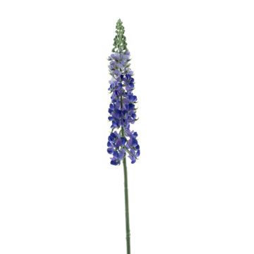 Artificial flower Lupine UKAPI, purple-blue, 3ft/105cm