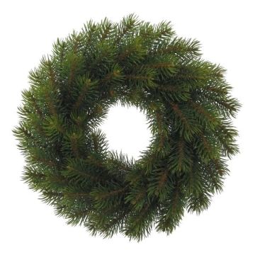 Artificial fir wreath JOTRA, green, Ø12"/30cm