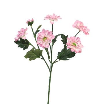 Artificial chrysanthemum branch LONGBAO, pink, 24"/60cm