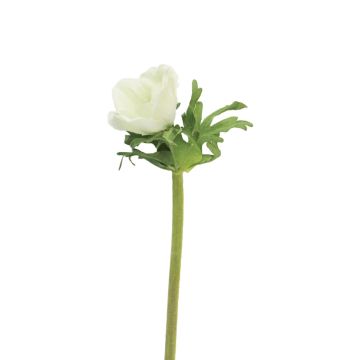 Artificial anemone BOYANG, white, 14"/35cm