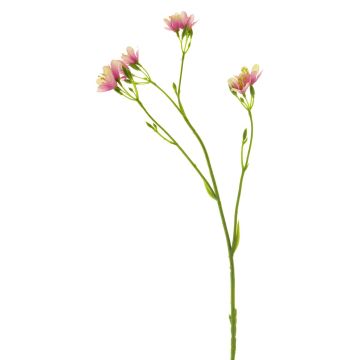 Decorative petunia branch YAWEI, pink-cream, 24"/60cm