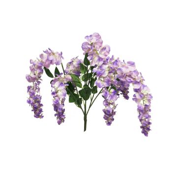 Decorative wisteria branch JIALAN, purple, 31"/75cm