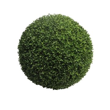 Artificial boxwood ball FRITZ, plastic grid, crossdoor, Ø24"/60cm