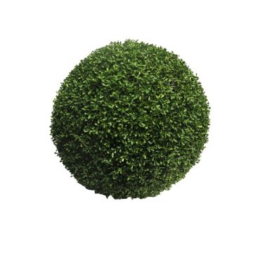 Artificial boxwood ball FRITZ, plastic grid, crossdoor, Ø30"/75cm