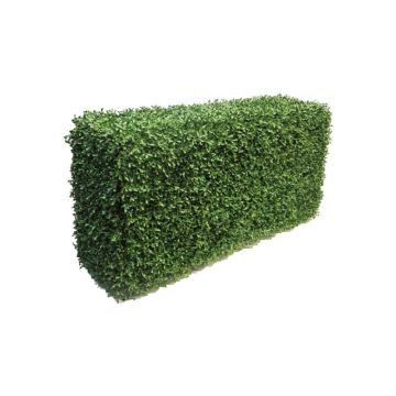 Artificial boxwood hedge FRITZ, metal frame, 20"x12"x3ft/50x30x100cm