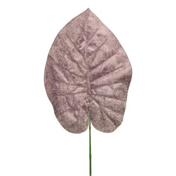 Artificial philodendron Scandens leaf AOSHEN, wine red, 28"/70cm