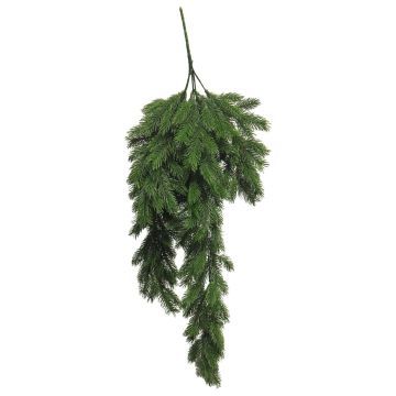 Decorative hanging fir FEILAN, green, 31"/80cm