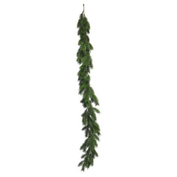 Decorative fir garland FEILAN, green, 4ft/110cm