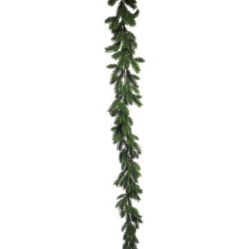 Decorative fir garland FEILAN, green, 6ft/180cm