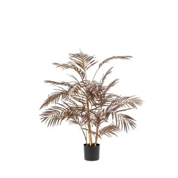 Artificial palm Areca PARADISA, metallic bronze, 3ft/105cm