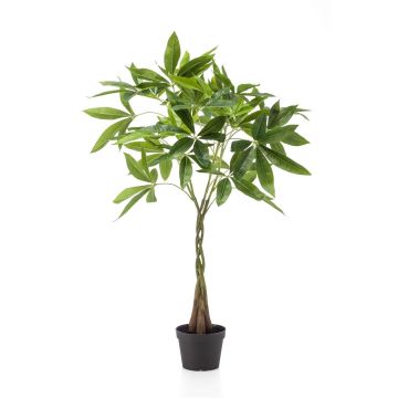 Decorative tree Pachira ALEC, artificial stems, 3ft/90cm