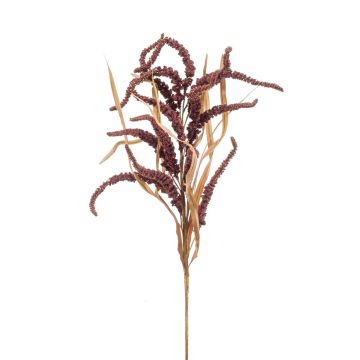 Decorative branch Amaranth VERIDIAN, burgundy red, 3ft/105cm