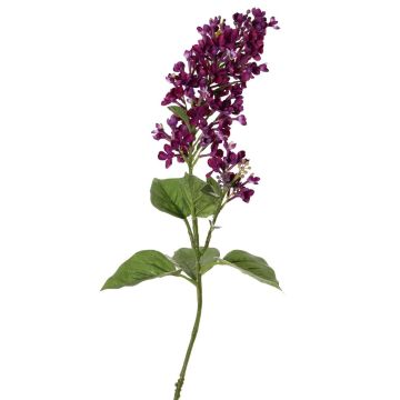 Decorative lilac branch ADMIR, dark violet, 31"/80cm