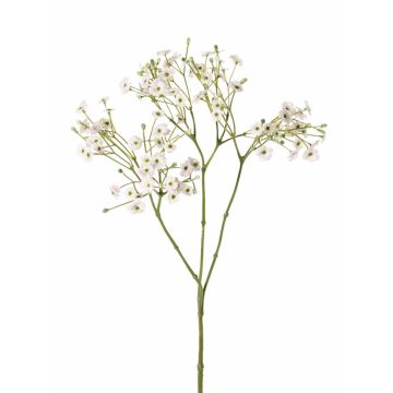 Artificial sprig of gypsophila SIKINOS, white, 26"/65cm