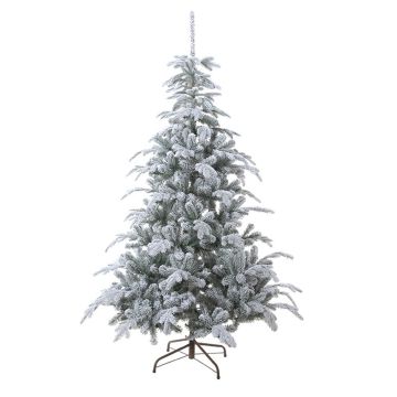 Artificial Christmas tree CALUNA, snow-covered, 7ft/210cm