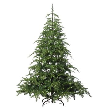 Artificial Christmas tree ANIANI, LEDs, 5ft/150cm