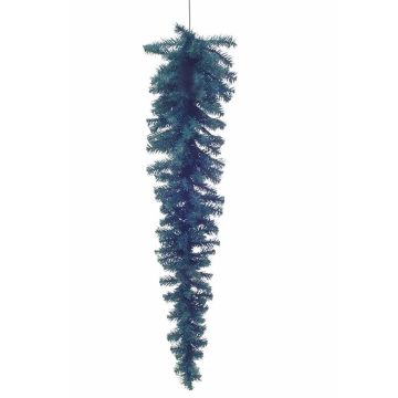 Artificial tree Blue spruce MALANI, hanging, blue, 3ft/105cm