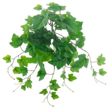 Artificial grapevine bush IGNATIUS, Eco Collection, green, 14"/35cm