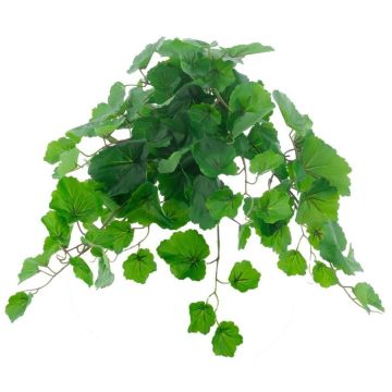 Fake geranium hanging plant JORINKEL, Eco Collection, green, 20"/50cm