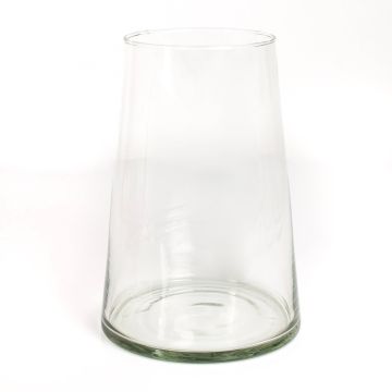 Candle jar cone shape MAX, clear, 9"/24cm, Ø4.5"/11,5cm